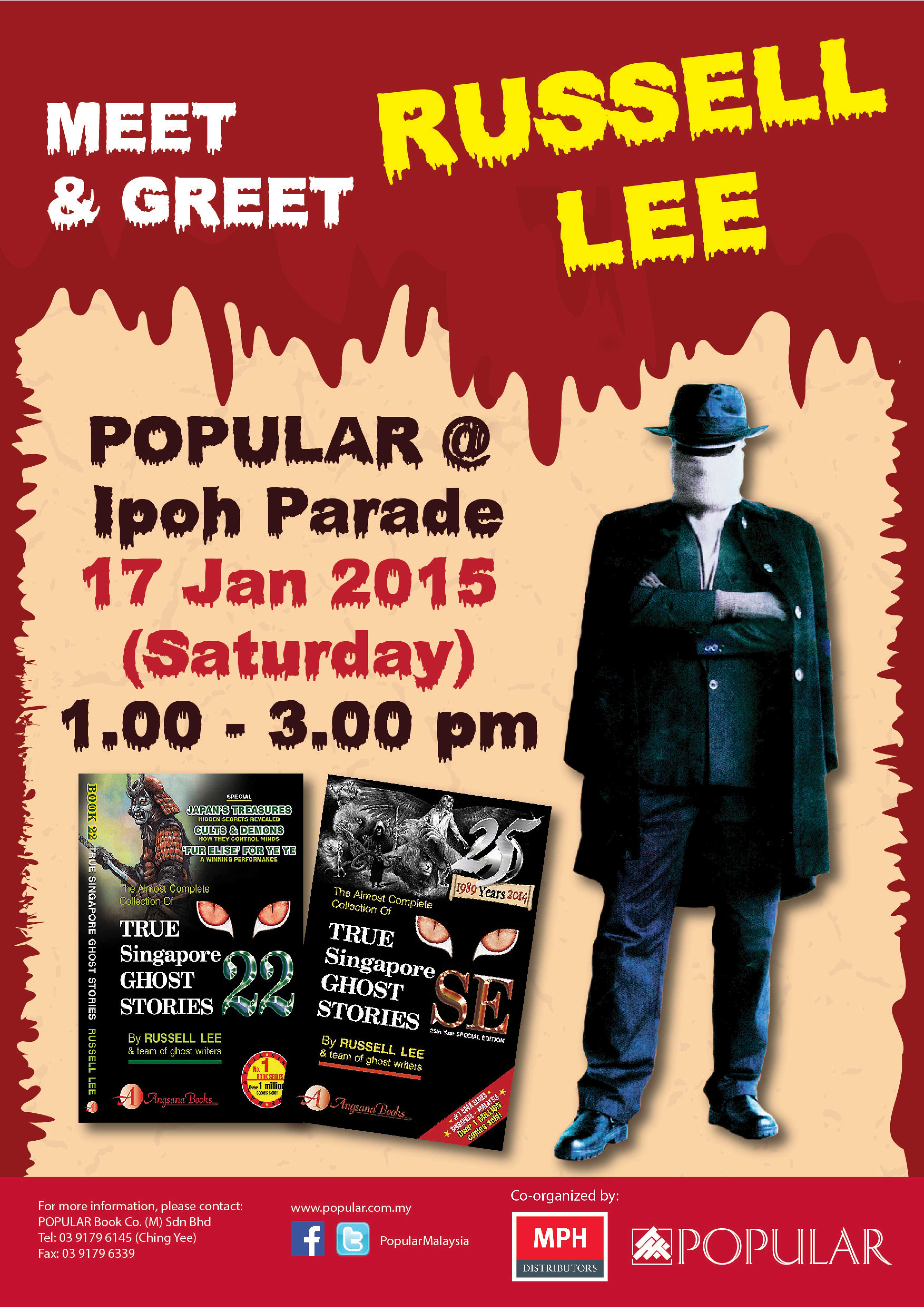 Meet And Greet Russell Lee At Popular Ipoh Parade