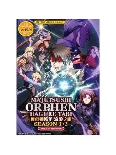 DVD Anime Majutsushi Orphen Hagure Tabi (Season 1+2) (1-24 End +OVA)  English Dub