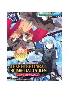 Anime DVD Tensei Shitara Slime Datta Ken Season 2(1-24End+Tensura